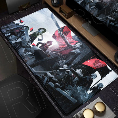 Attack on Titan Gaming Mouse Pad Anime Table Mat Large Computer Accessories Gamer Non-Slip Keyboard Mause Office Laptops Desktop