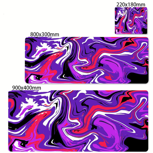 XXL Black and White Strata Liquid 900X400 Mouse Pad Computer Laptop Anime Keyboard Mouse Mat Large Mousepad Keyboards Desk Mat