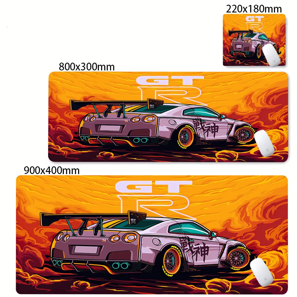 Racing Car Mouse Pad 400x900x2Mm
