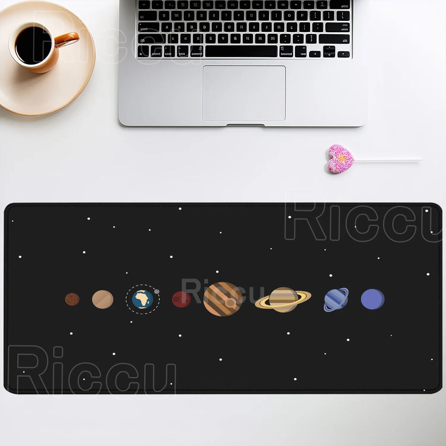 Mouse Pad XXL Anime Gamer Mousepad Laptop Universe Space Solar System HD Print PC Gaming Offices Accessories Keyboard Desk Mat