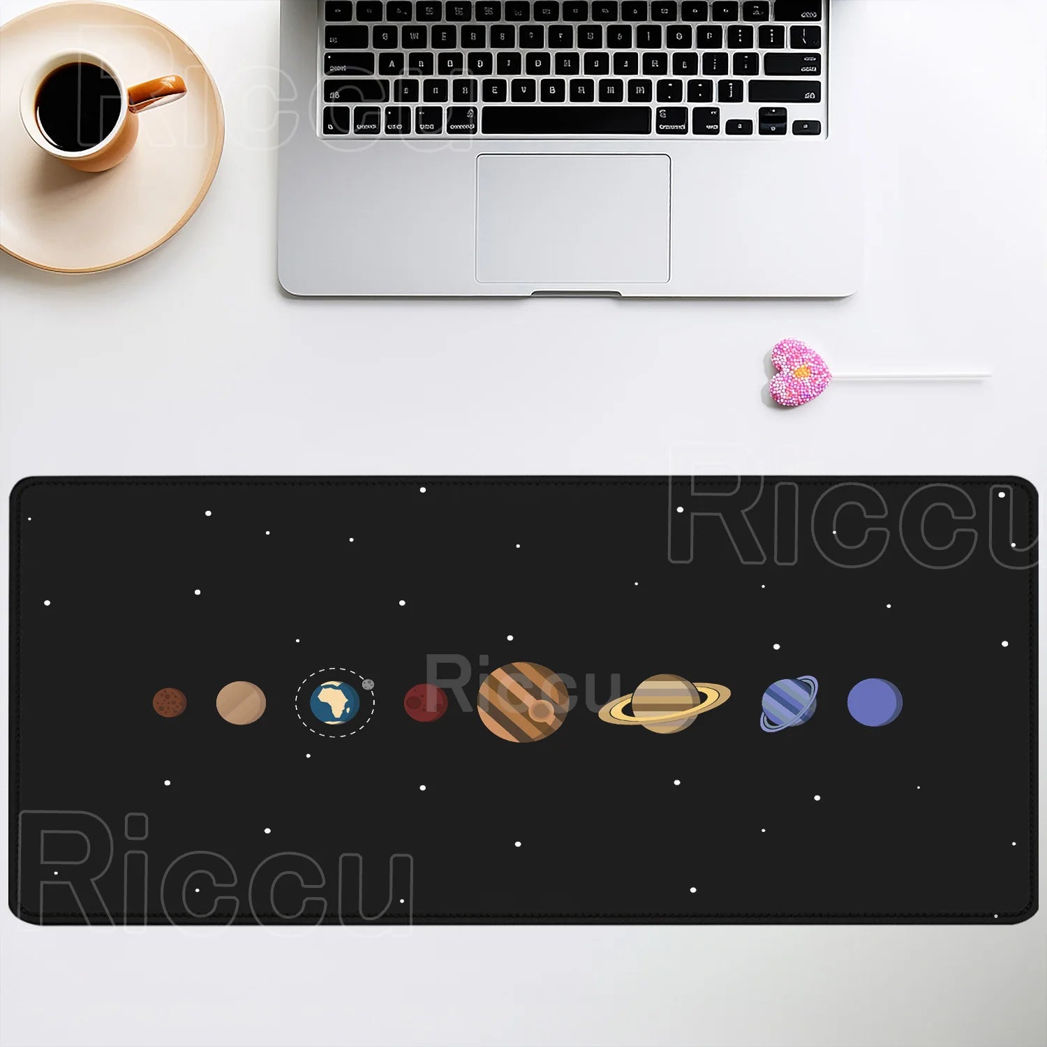 Mouse Pad XXL Anime Gamer Mousepad Laptop Universe Space Solar System HD Print PC Gaming Offices Accessories Keyboard Desk Mat