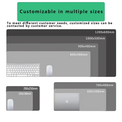 XXL Black and White Strata Liquid 900X400 Mouse Pad Computer Laptop Anime Keyboard Mouse Mat Large Mousepad Keyboards Desk Mat