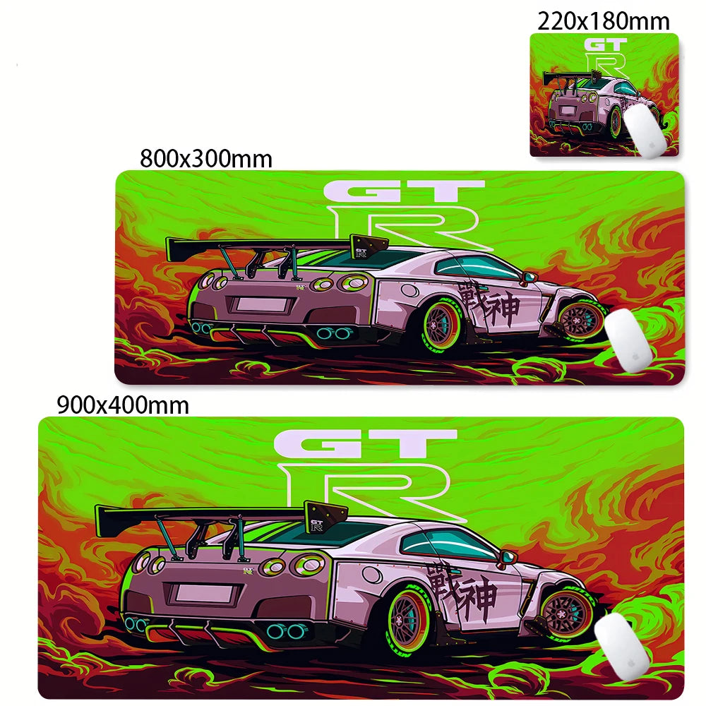 Racing Car Mouse Pad 400x900x2Mm